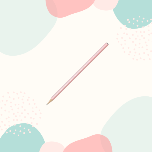 Ołówek Faber Castell Sparkle Pearly różowy B.png