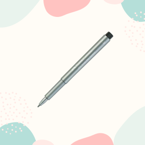PISAK ARTYSTYCZNY PITT 1,5 MM - FABER CASTELL - SREBRNY