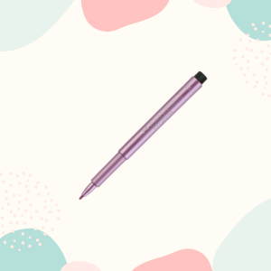 PISAK ARTYSTYCZNY PITT 1,5 MM - FABER CASTELL - METALICZNY RUBINOWY