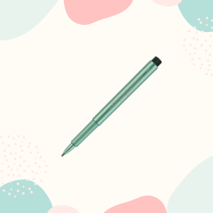 PISAK ARTYSTYCZNY PITT 1,5 MM - FABER CASTELL - METALICZNY ZIELONY