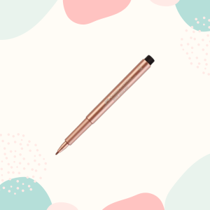 PISAK ARTYSTYCZNY PITT 1,5 MM - FABER CASTELL - RÓŻOWE ZŁOTO
