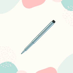 PISAK ARTYSTYCZNY PITT 1,5 MM - FABER CASTELL - METALICZNY NIEBIESKI