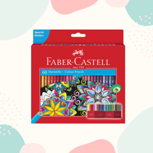 KREDKI OŁÓWKOWE FABER CASTELL - 60 KOLORÓW