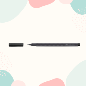 CIENKOPIS GRIP 0,4MM FABER CASTELL - CZARNY
