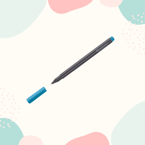 Cienkopis Grip 0,4 mm turkusowy - FABER-CASTELL.png