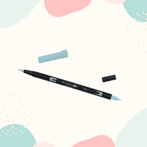 DWUSTRONNY BRUSH PEN TOMBOW ABT - AQUA NR 401