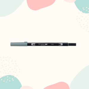 DWUSTRONNY BRUSH PEN TOMBOW ABT - COOL GREY 8 NR N52