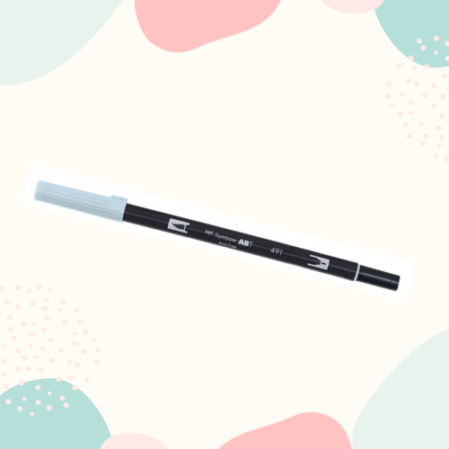 Dwustronny Brush Pen - Tombow ABT - Glacier Blue Nr 491 -.png