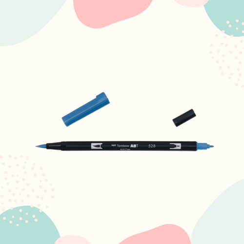 Dwustronny Brush Pen - Tombow ABT - Navy Blue Nr 528.png