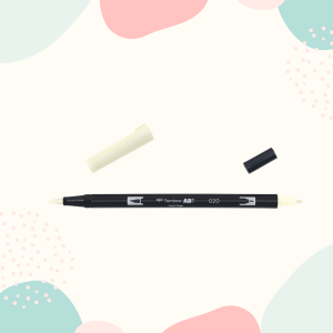 DWUSTRONNY BRUSH PEN TOMBOW ABT - PEACH NR 020
