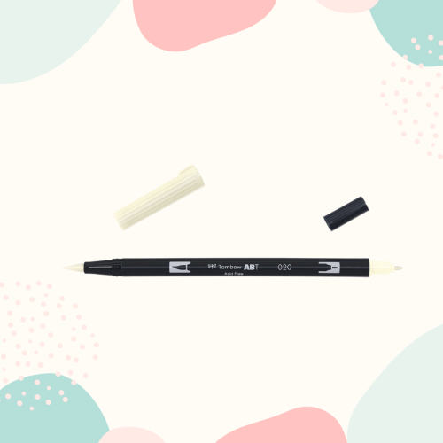 Dwustronny Brush Pen - Tombow ABT - Peach Nr 020 -.png