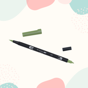 DWUSTRONNY BRUSH PEN TOMBOW ABT - ASPARAGUS NR 192 