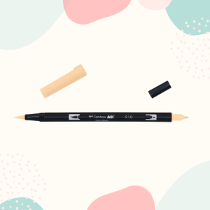 DWUSTRONNY BRUSH PEN TOMBOW ABT - OPAL NR 910