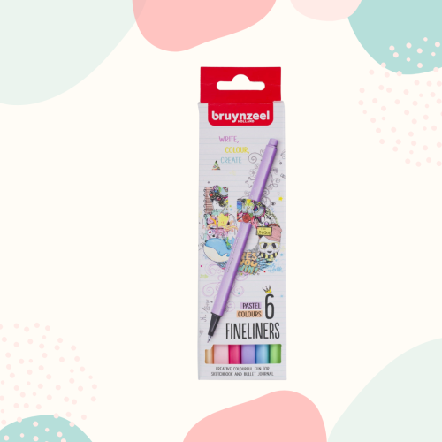 CIENKOPISY BRUYNZEEL PASTEL COLOURS - 6 szt (1).png