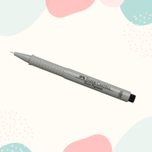 CIENKOPIS KREŚLARSKI FABER CASTELL ECCO PIGMENT 0,05 MM - CZARNY