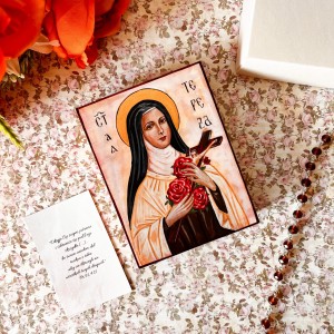 IKONA - ŚW. TERESA OD DZIECIĄTKA JEZUS