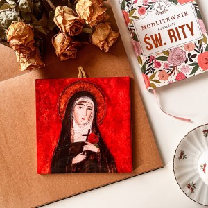 KAFELEK CERAMICZNY - ŚW. RITA